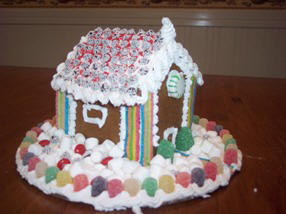 how to make a gingerbread house